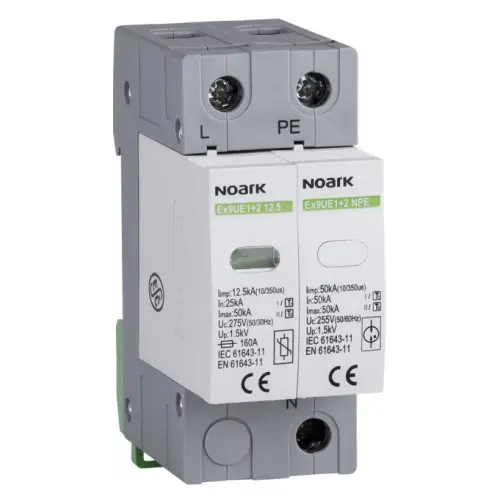 УЗИП NOARK Ex9UE1+2 1+2 (B+C) 50кА 275В AC 1P+N (103334) УЗИП NOARK Ex9UE1+2 1+2 (B+C) 50кА 275В AC 1P+N (103334)