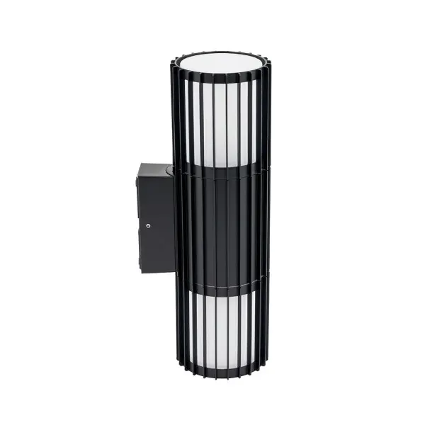 Вуличний світильник Nowodvorski 11963 Shira E27 2x25W IP54 чорний - фото №3