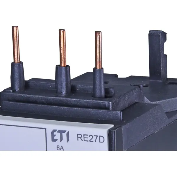 Тепловое реле ETI 004642404 RE 27D-1.8 (1.2-1.8A) для CEM9...CEM25 - фото №1 Тепловое реле ETI 004642404 RE 27D-1.8 (1.2-1.8A) для CEM9...CEM25 - фото №1