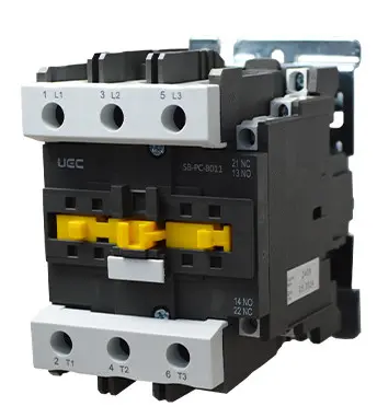Контактор UEC SB-РC-080 80А 110В/АС3 1NO+1NC (PC4-SB-080-110-11) Контактор UEC SB-РC-080 80А 110В/АС3 1NO+1NC (PC4-SB-080-110-11)