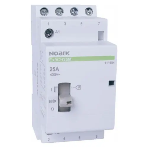 Модульный контактор NOARK Ex9CH20M 40 230В EU 20A AC 4NO (111633) Модульный контактор NOARK Ex9CH20M 40 230В EU 20A AC 4NO (111633)
