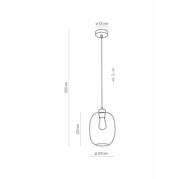 Підвісний світильник, люстра TK lighting 3183 Elio - фото №1 Підвісний світильник, люстра TK lighting 3183 Elio - фото №1