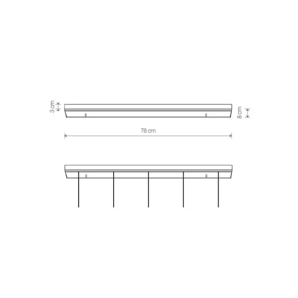 Основание Nowodvorski 8561 Cameleon Canopy B 780 10W IP20 Bl - фото №1 Основание Nowodvorski 8561 Cameleon Canopy B 780 10W IP20 Bl - фото №1