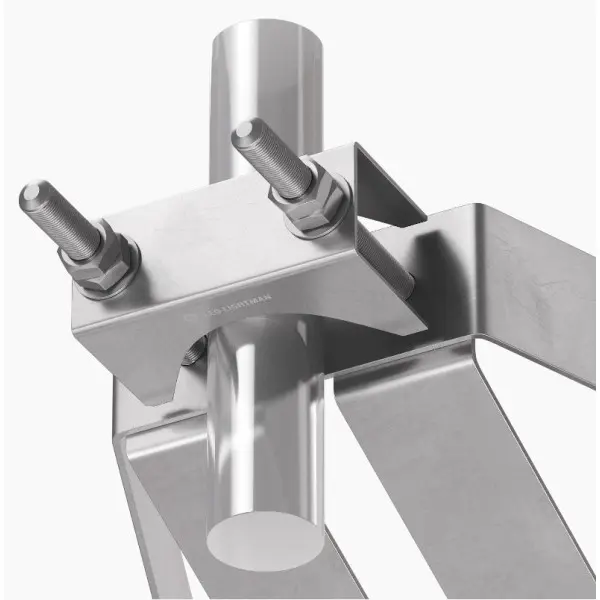 Держатель молниеприемника Leo Lightman L400 Ø30-50 Ni (416013) - фото №1