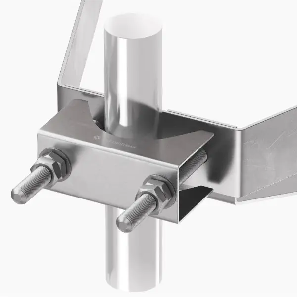 Держатель молниеприемника Leo Lightman L400 Ø30-50 Ni (416013) - фото №2