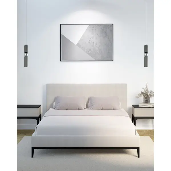 Подвесной светильник, люстра Italux PND-14290-1-GR Isidora GU10 1x25W IP20 серый - фото №1 Подвесной светильник, люстра Italux PND-14290-1-GR Isidora GU10 1x25W IP20 серый - фото №1