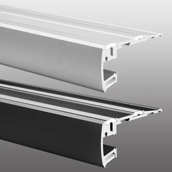 LED-профиль для ступеней KLUS STEP черный, 1 метр - фото №2 LED-профиль для ступеней KLUS STEP черный, 1 метр - фото №2