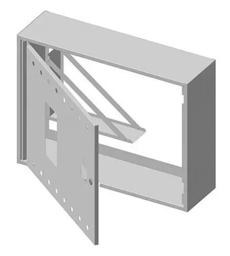 Пожежний щит Білмакс Б00029960 ШП 8060 У (білий без касети)