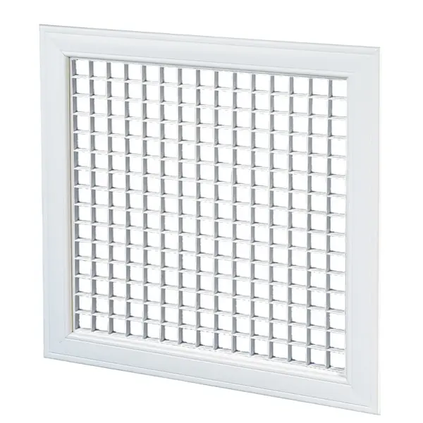 Решетка Vents НД 350х350 белая Решетка Vents НД 350х350 белая