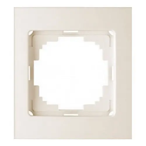 Рамка Nilson Touran кремова 1-на ( 24120091 )