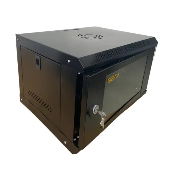Серверный шкаф GEAR GWMSN-12U 19'' 12U 530x400x600мм Серверный шкаф GEAR GWMSN-12U 19'' 12U 530x400x600мм