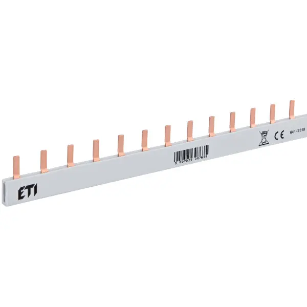 Штырьковая шина питания ETI 2921100 IZS 10/1F/12 1р 0,21m Штырьковая шина питания ETI 2921100 IZS 10/1F/12 1р 0,21m