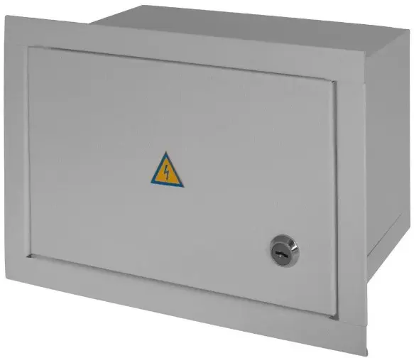 Металлический корпус E.Next e.mbox.stand.w.08.z 8 модулей встроен (s0100149)