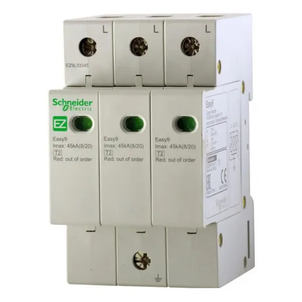 УЗИП Schneider Electric EZ9L33345 - фото №2 УЗИП Schneider Electric EZ9L33345 - фото №2