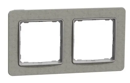 Рамка подвійна Schneider Electric Sedna Elements бетон SDD390802