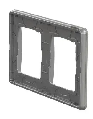 Рамка подвійна Schneider Electric Sedna Elements бетон SDD390802 - фото №2