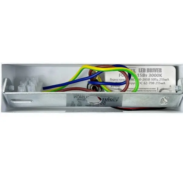 Светильник настенный Violux FUSION 15W 3000K 600Lm IP20 белый ( 551021 ) - фото №4