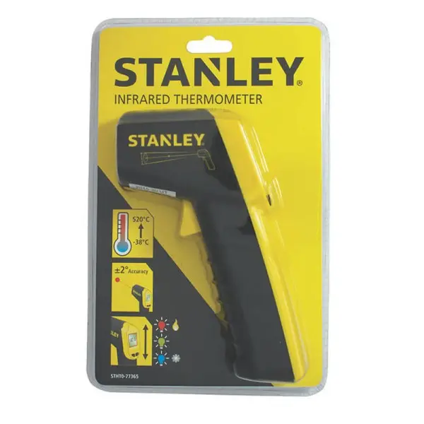 Инфракрасный термометр Stanley STHT0-77365 -38° до +520°С - фото №2 Инфракрасный термометр Stanley STHT0-77365 -38° до +520°С - фото №2
