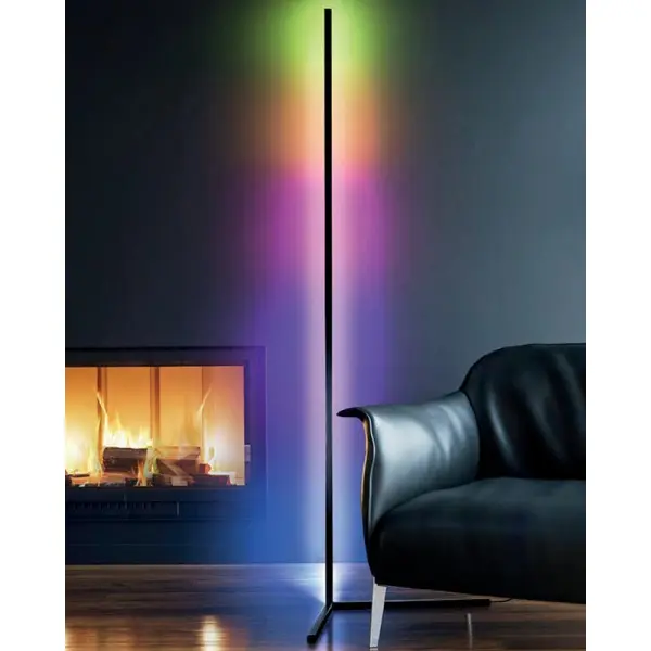 Торшер Azzardo AZ4754 Johnny LED 1x20W RGB 1600Lm IP20 черный - фото №1 Торшер Azzardo AZ4754 Johnny LED 1x20W RGB 1600Lm IP20 черный - фото №1
