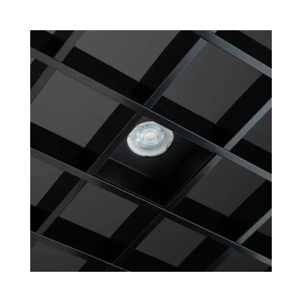 Точечный светильник для потолка Грильято Imperium Light 721110.05.05 Griliato GU10/GU5.3 1x50W IP20 Черный - фото №1