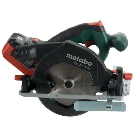 Ручная циркулярная пила Metabo KS 18 LTX 57 18 В 4600об/мин (601857890) - фото №2