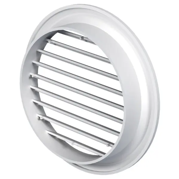 Решітка Vents МВ 100 бВ біла - фото №1 Решітка Vents МВ 100 бВ біла - фото №1