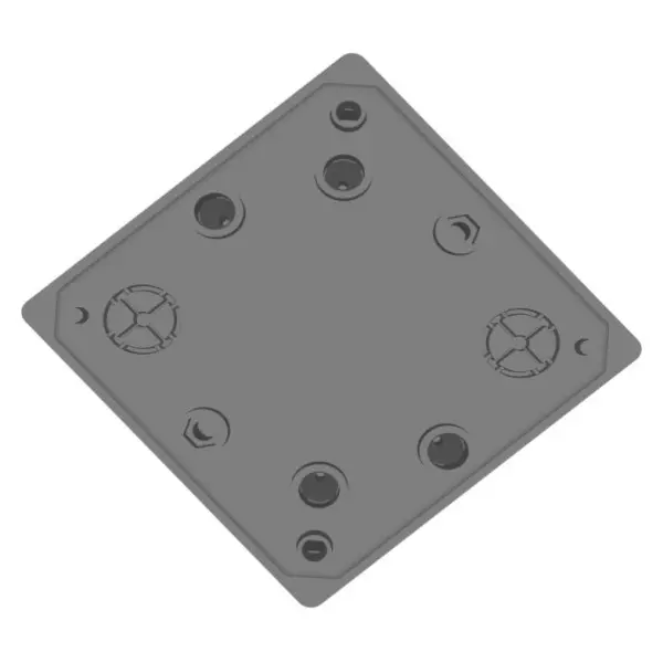 Розподільна коробка Kopos KO 100 Е (8595057612655) 128х128х66мм - фото №6