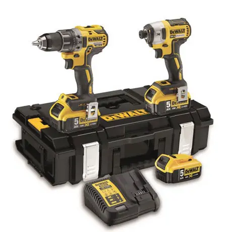 Набір з двох електроінструментів DeWALT DCK266P3 DCD796, DCF887 із ЗУ та 2 АКБ Набір з двох електроінструментів DeWALT DCK266P3 DCD796, DCF887 із ЗУ та 2 АКБ