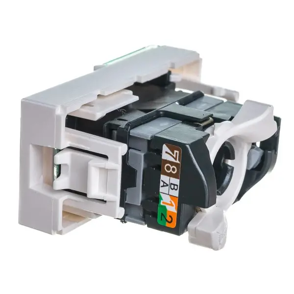 Розетка комп'ютерна Legrand Mosaic FTP Cat. 5e RJ 45 - фото №3 Розетка комп'ютерна Legrand Mosaic FTP Cat. 5e RJ 45 - фото №3