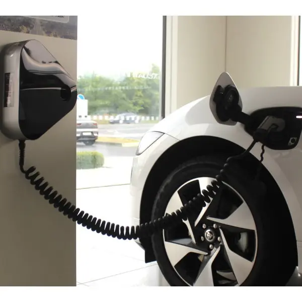 Зарядна станція для електромобілів E-line 7,2кВт 32A 1-фаза Type 2 D station (D2-32) - фото №4