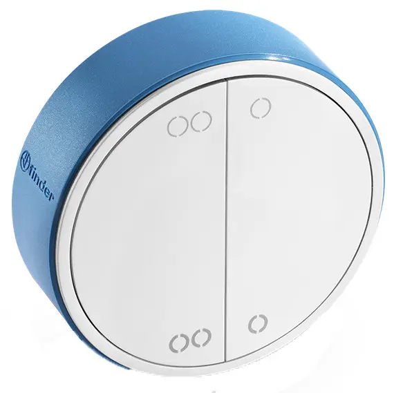 Беспроводная кнопка Finder YESLY BEYON 4 канала Bluetooth черная (1Y13B22)