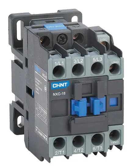 Контактор Chint NXC-18 24В 50/60Hz 1NO+1NC Контактор Chint NXC-18 24В 50/60Hz 1NO+1NC