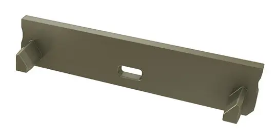 Заглушка Lumines для типу SOLIS з отвором сталь