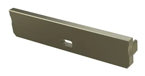 Заглушка Lumines для типу SOLIS з отвором сталь - фото №1