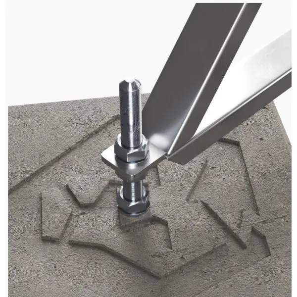 Молниеприемник с трехногой Leo Lightman 7м Al/Ni (408706) - фото №4