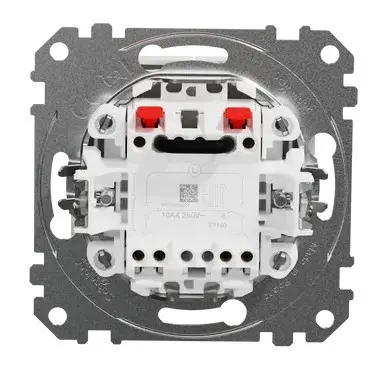 Выключатель для жалюзи Schneider Electric Sedna Design & Elements белый SDD111104 - фото №3