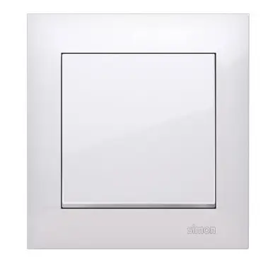 Одинарна рамка Kontakt Simon Simon 54 Premium DR1/11 (білий) - фото №2