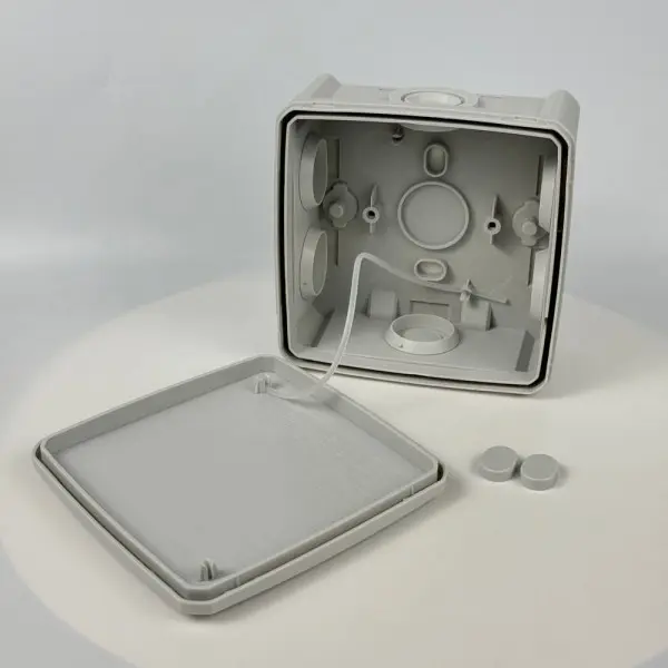 Коробка розподільча СКІМ K115 114х114х54 сіра IP65 ( B1102008 ) - фото №5