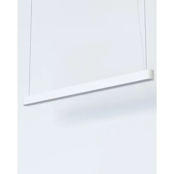 Підвісний світильник, люстра Nowodvorski 7537 Soft LED T8LED 1x22W 3000K 3200Lm IP20 білий