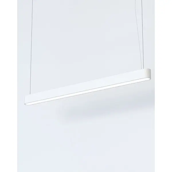 Підвісний світильник, люстра Nowodvorski 7537 Soft LED T8LED 1x22W 3000K 3200Lm IP20 білий - фото №1