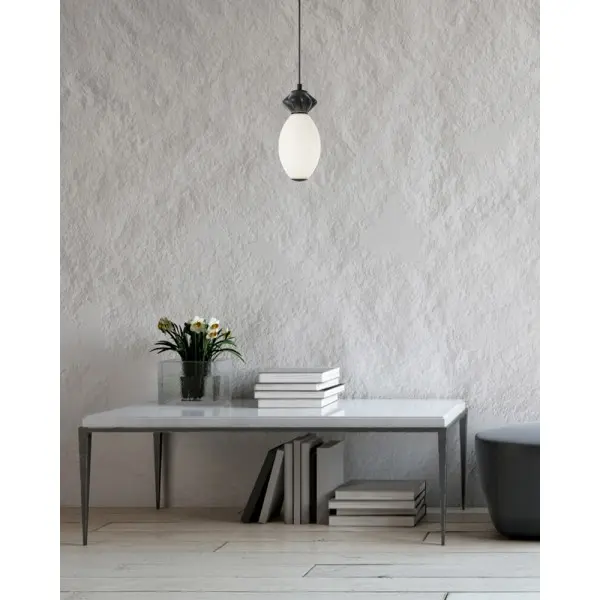Подвесной светильник, люстра Italux PND-94921-1B-BK Balos LED 1x7W 3000K 760Lm IP20 черный - фото №1 Подвесной светильник, люстра Italux PND-94921-1B-BK Balos LED 1x7W 3000K 760Lm IP20 черный - фото №1