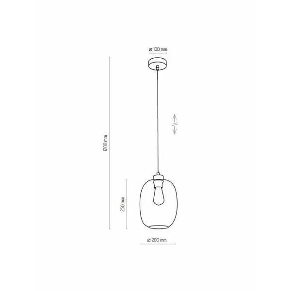 Підвісний світильник, люстра TK lighting 3180 Elio - фото №1