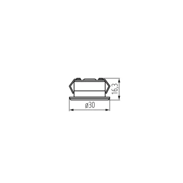 Точковий світильник Kanlux 23526 IMBER LED 1x1W 3000K 40Lm IP65 білий - фото №1 Точковий світильник Kanlux 23526 IMBER LED 1x1W 3000K 40Lm IP65 білий - фото №1