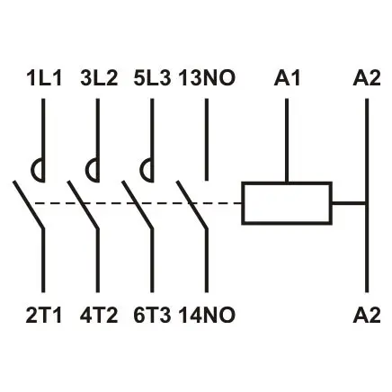 Магнітний пускач Promfactor FC-1/16А 1NO AC36В (FC10016036) - фото №3 Магнітний пускач Promfactor FC-1/16А 1NO AC36В (FC10016036) - фото №3