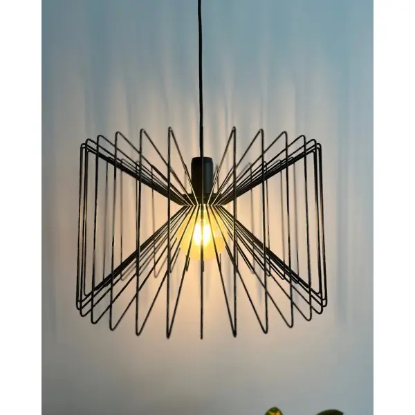 Подвесной светильник, люстра Nowodvorski 6768 Ness E27 1x25W IP20 черный - фото №2 Подвесной светильник, люстра Nowodvorski 6768 Ness E27 1x25W IP20 черный - фото №2