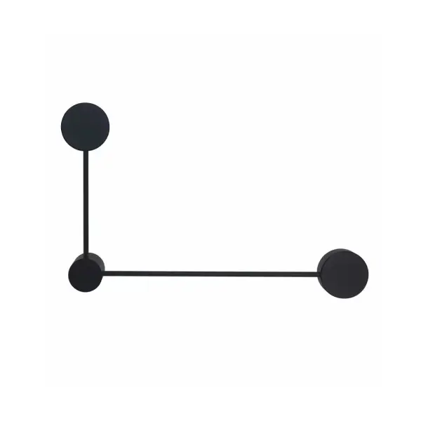 Бра, настінний світильник Goldlux 326294 Joy GX53 2x6W 4000K 660Lm IP20 Bk