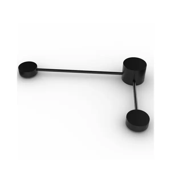 Бра, настінний світильник Goldlux 326294 Joy GX53 2x6W 4000K 660Lm IP20 Bk - фото №4