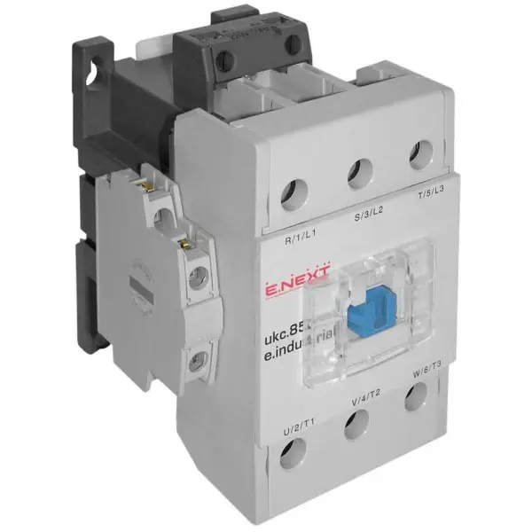 Контактор e.industrial.ukc.85.24, 85А, 24В, no+nc E-Next