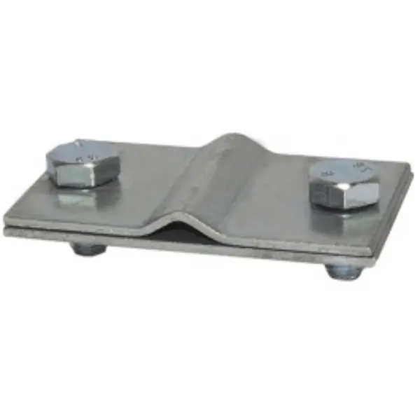 З'єднувач «прут/смуга» з двома болтами DKC NG3112ZC Ø8-10мм із оцинкованої сталі