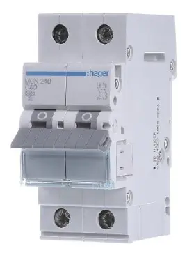 Автоматичний вимикач Hager MCN240 6кА C 40A 2P